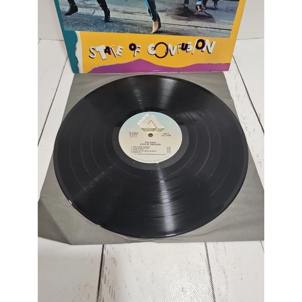The Kinks - State Of Confusion LP Vinyl Record Pop Rock Ex / Ex Condition - Picture 12 of 14